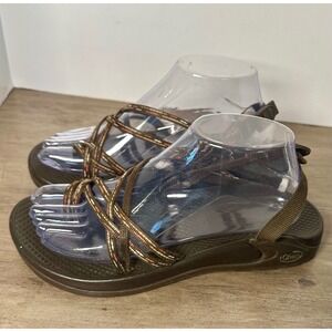 Chaco  Ecotread Hiking Sandals Women's‎ Size 8 Brown Slip On Slide Sandals